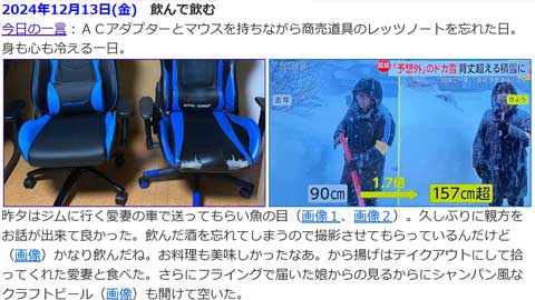1年前に購入した椅子が良い