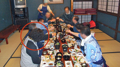 懐かしいソフトボール部の新年会