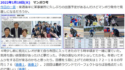 4年前からママチャリGPの記録が劣化中