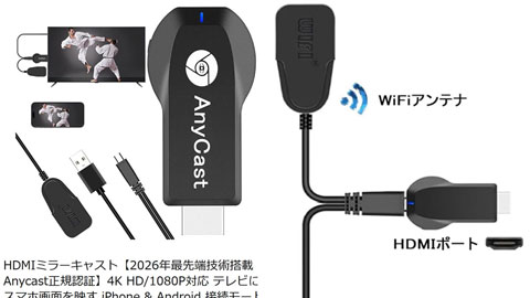 ミラキャストレシーバー